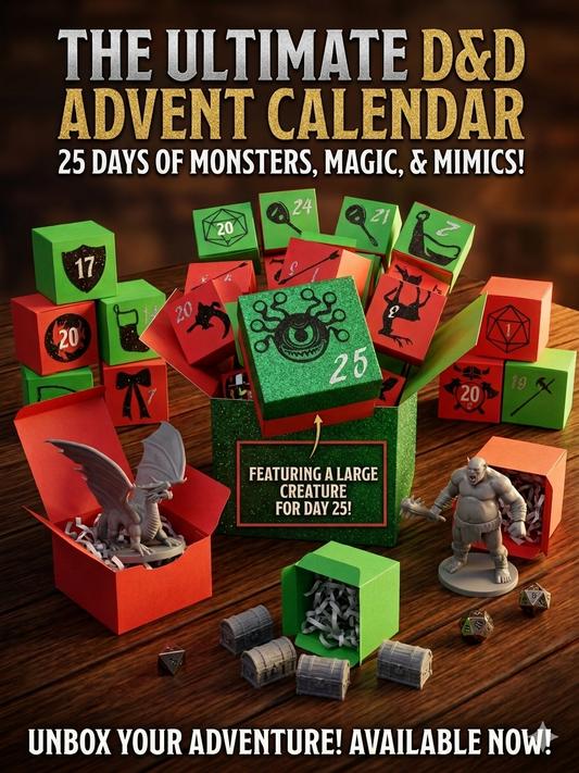DnD Miniature Advent Calendar