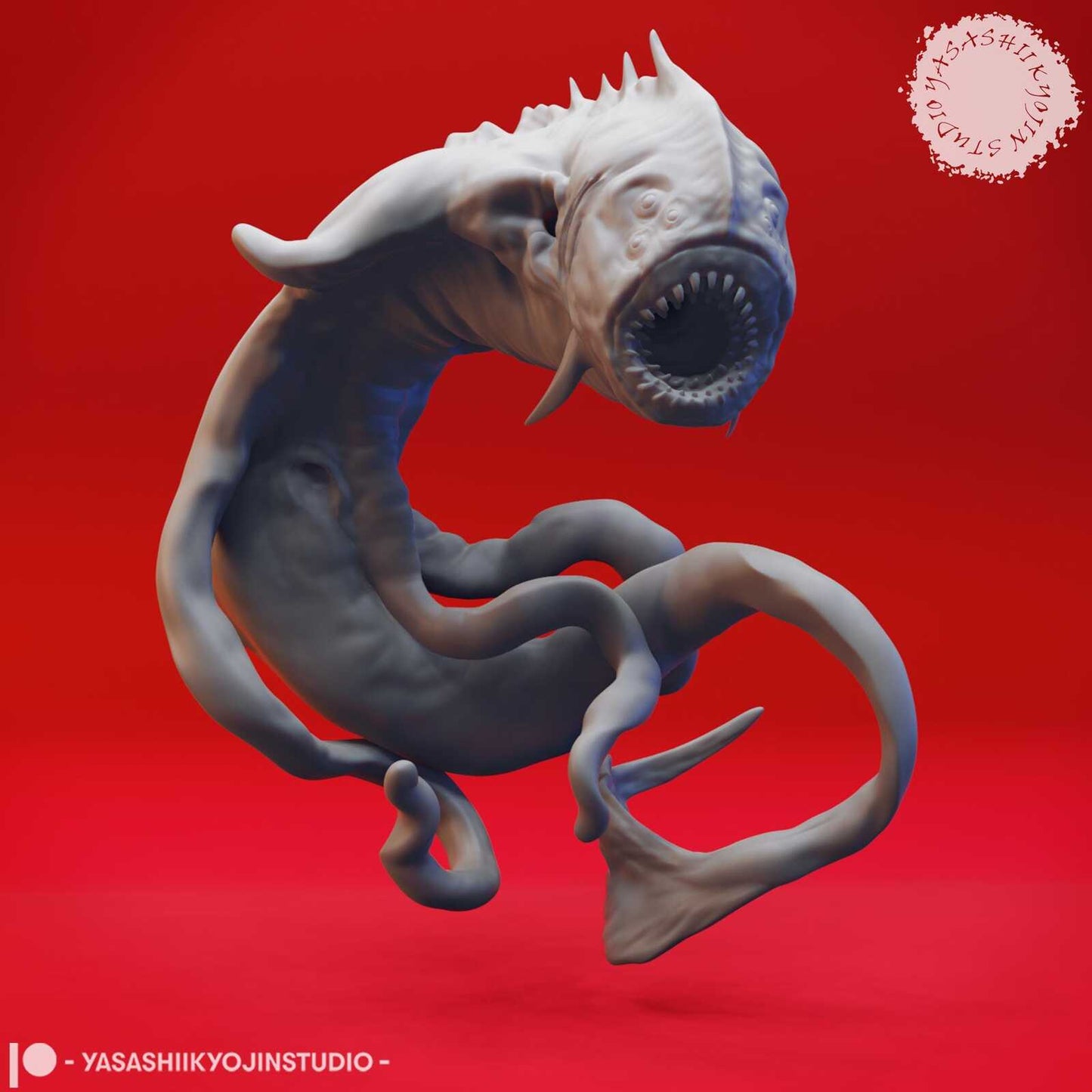 Aboleth miniature by Yasashii Kyojin Studio