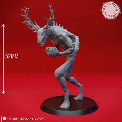 Wendigo miniature by Yasashii Kyojin Studio