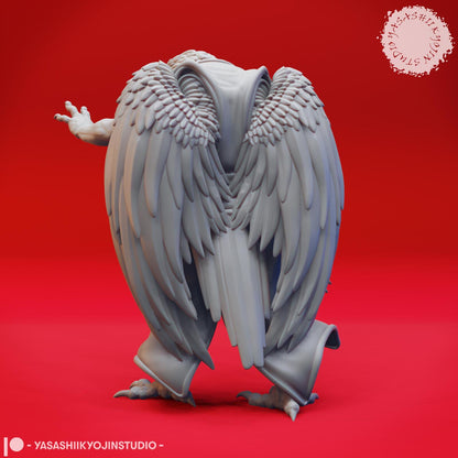 Wereraven miniature by Yasashii Kyojin Studio