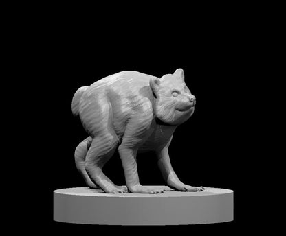 Jimothy’s Racoon Adventures miniature by MZ4250 (Wizard, Fighter, Cleric, Rogue, Normal)