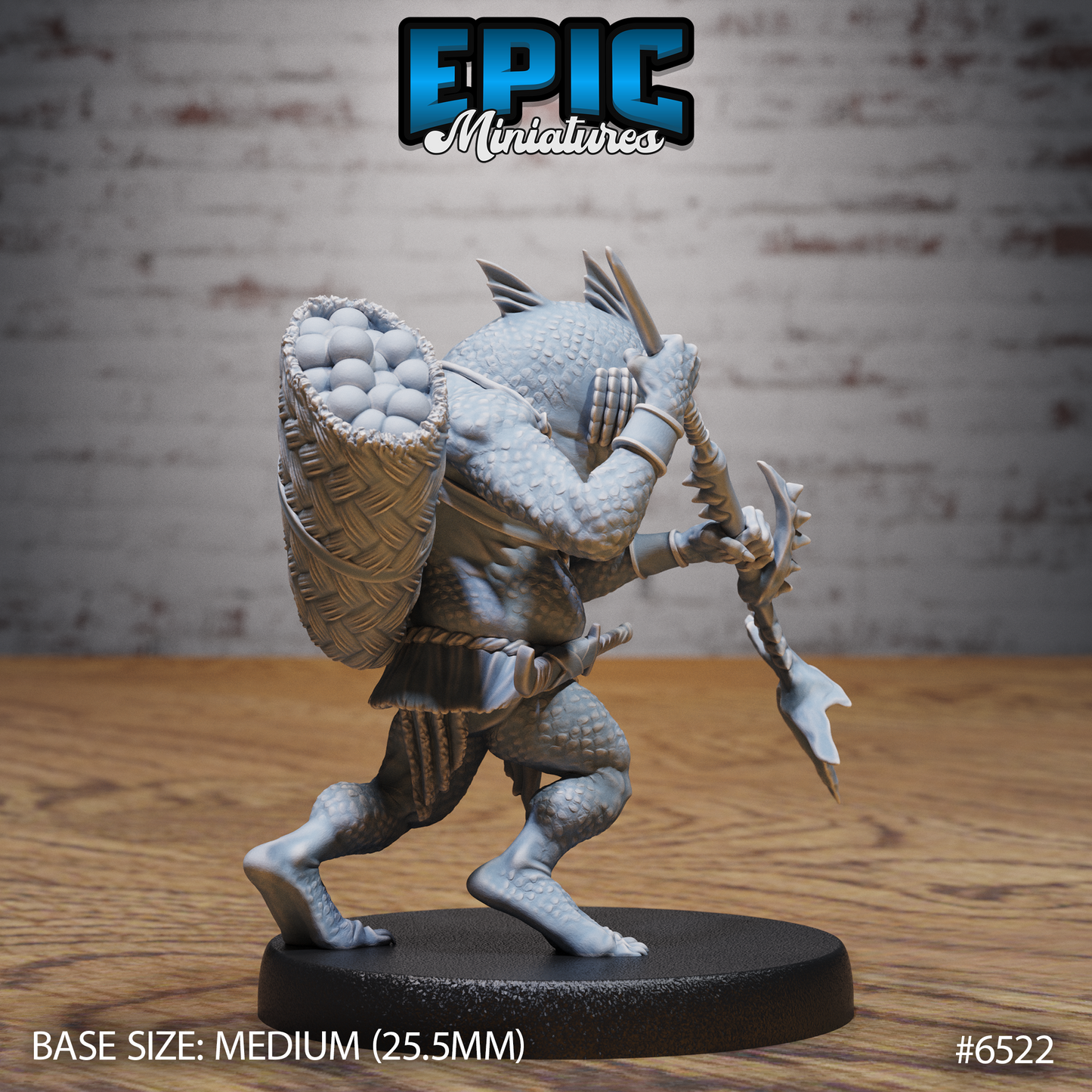 Fishfolk Warrior by Epic Miniatures