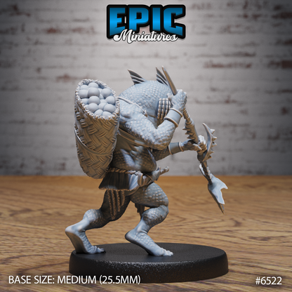 Fishfolk Warrior by Epic Miniatures