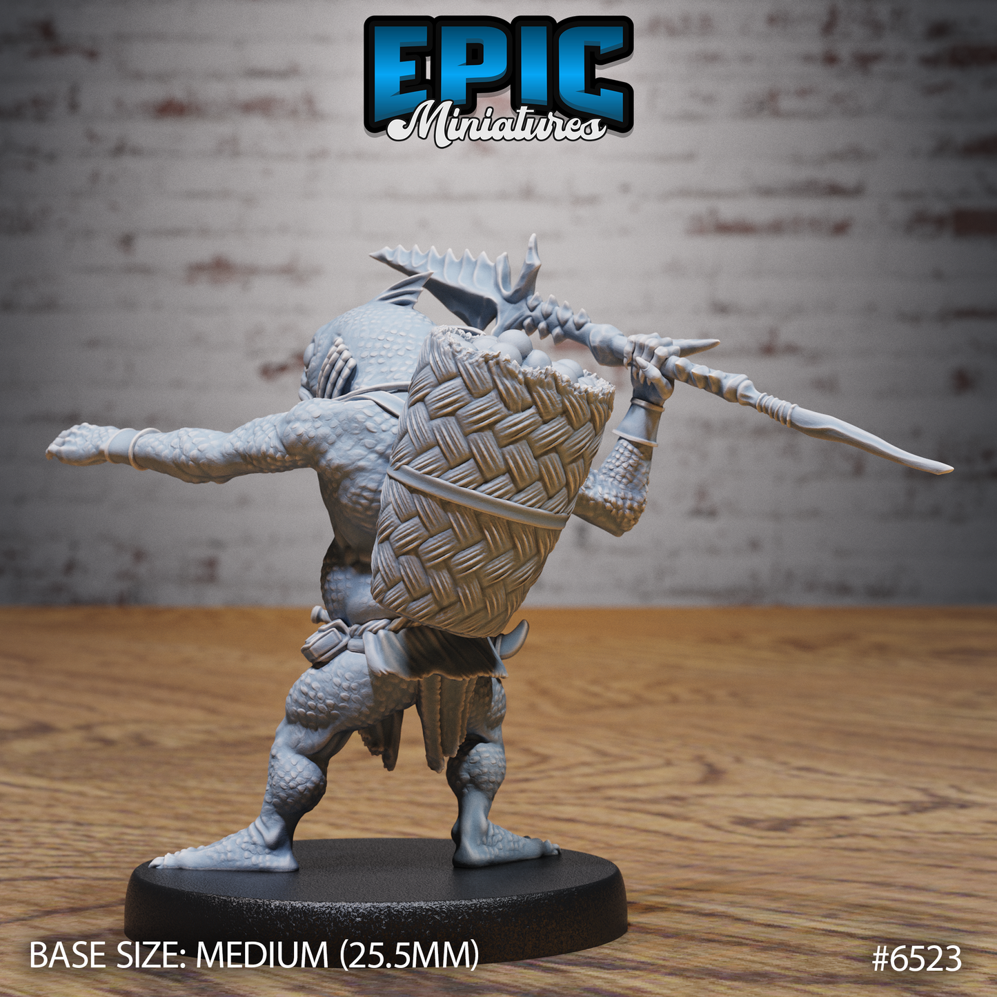 Fishfolk Warrior by Epic Miniatures