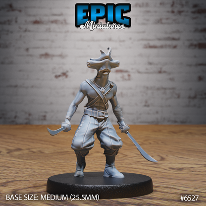 Hammerfish Pirate by Epic Miniatures