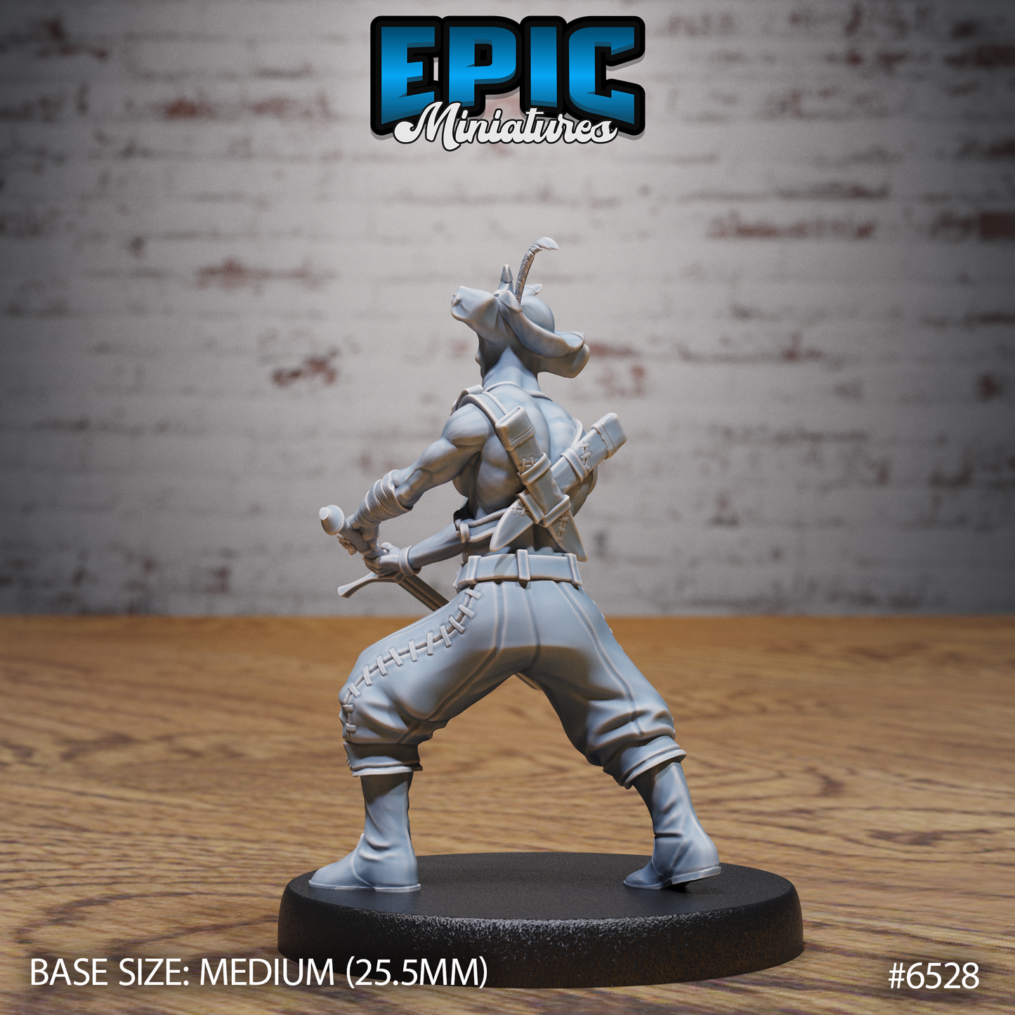 Hammerfish Pirate by Epic Miniatures