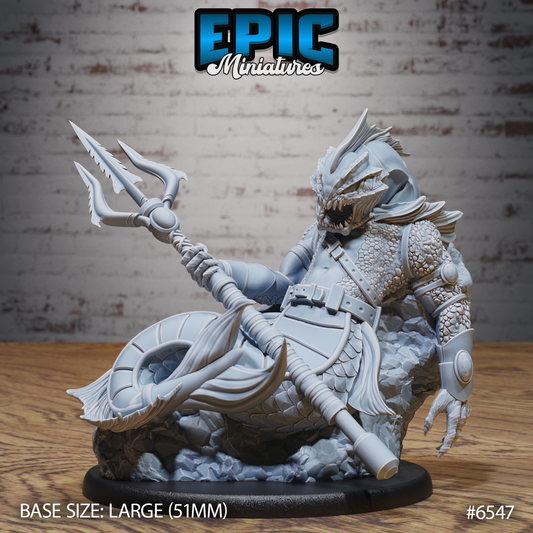 Gladiator Merfolk by Epic Miniatures