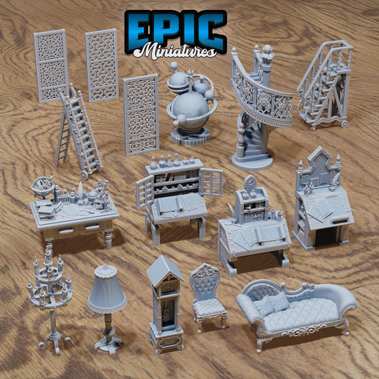 Library Terrain by Epic Miniatures