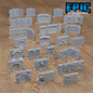 Library Terrain Walls by Epic Miniatures