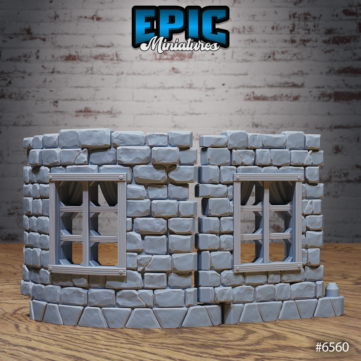 Library Terrain Walls by Epic Miniatures