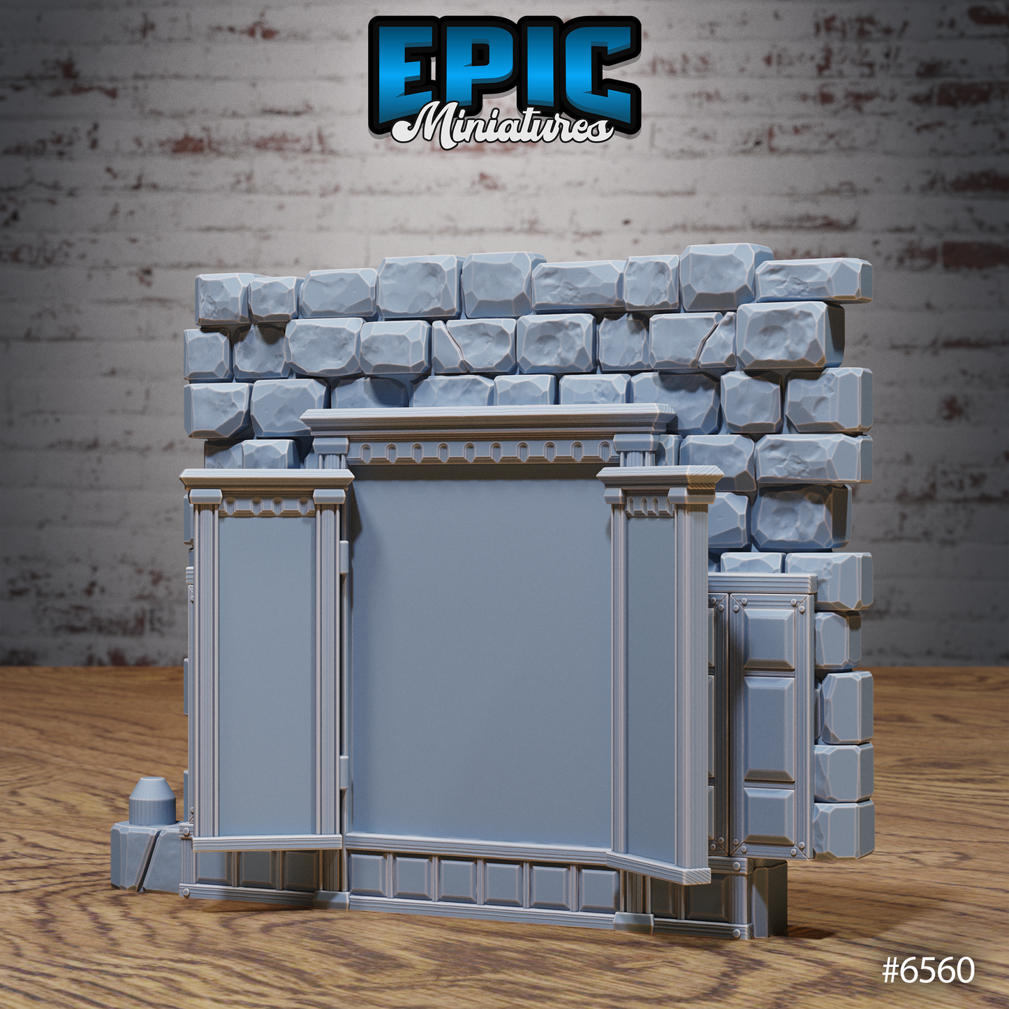 Library Terrain Walls by Epic Miniatures