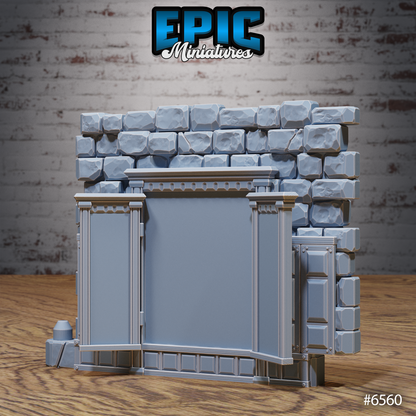 Library Terrain Walls by Epic Miniatures