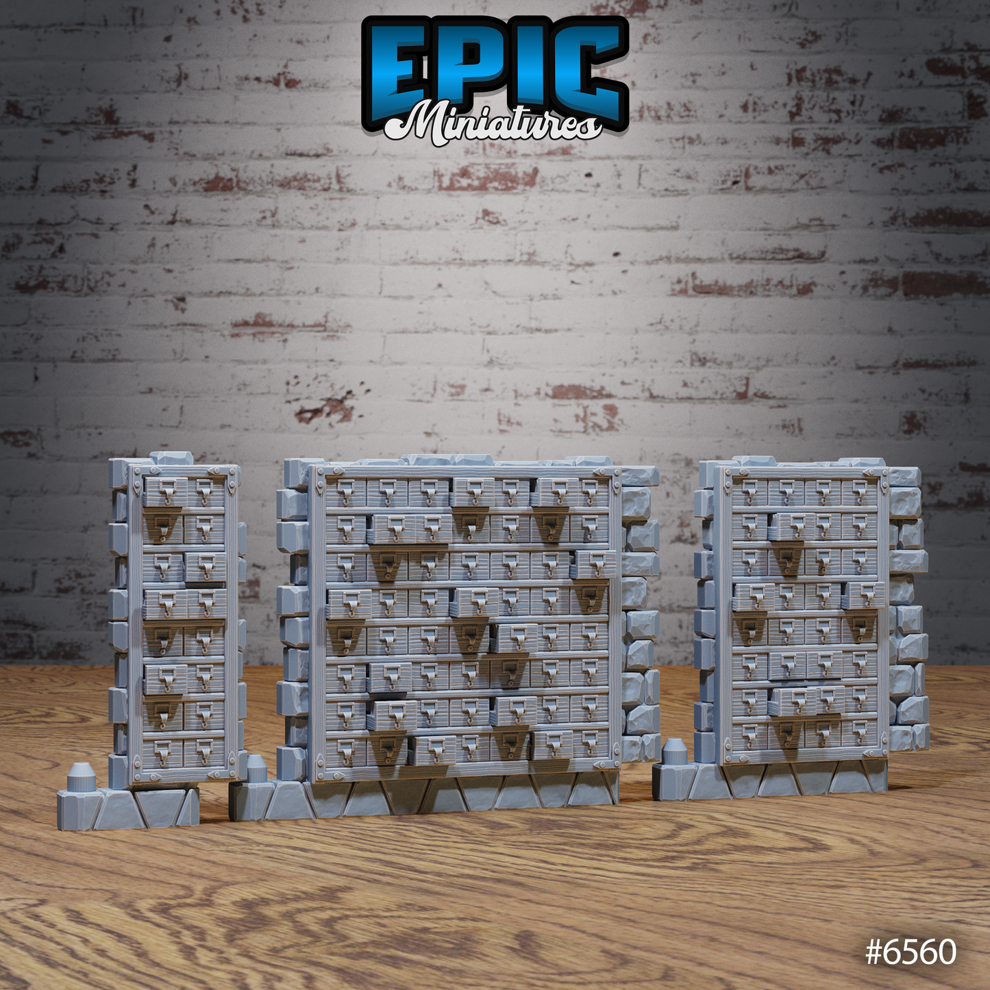 Library Terrain Walls by Epic Miniatures