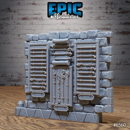 Library Terrain Walls by Epic Miniatures
