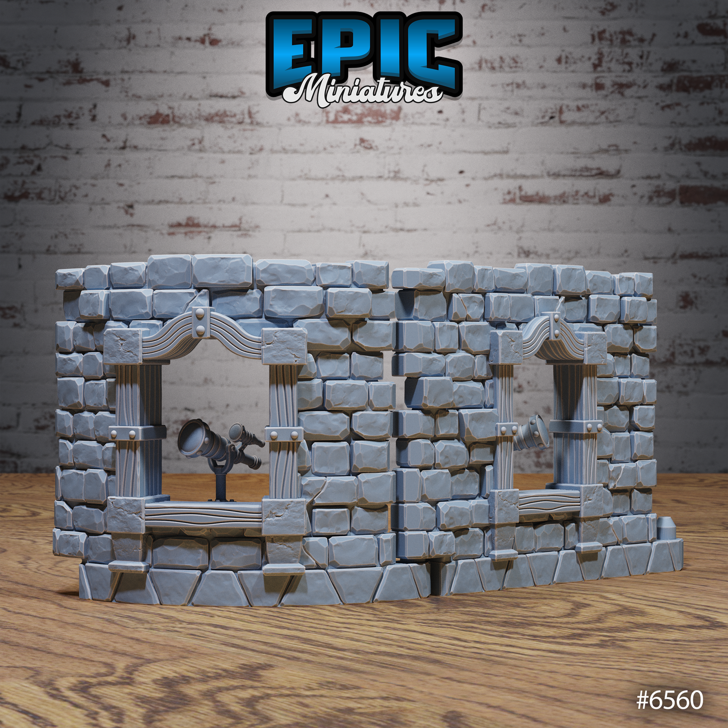 Library Terrain Walls by Epic Miniatures