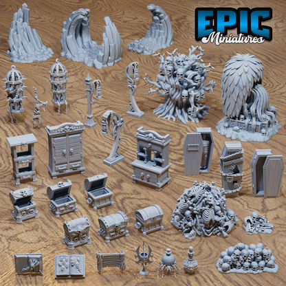 Lich Crypt Scatter by Epic Miniatures