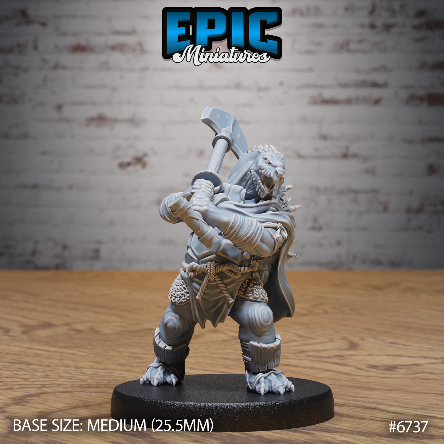 Turtlefolk Grave Robber by Epic Miniatures