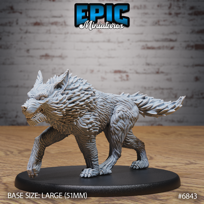 Dire Wolf by Epic Miniatures