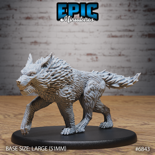 Dire Wolf by Epic Miniatures