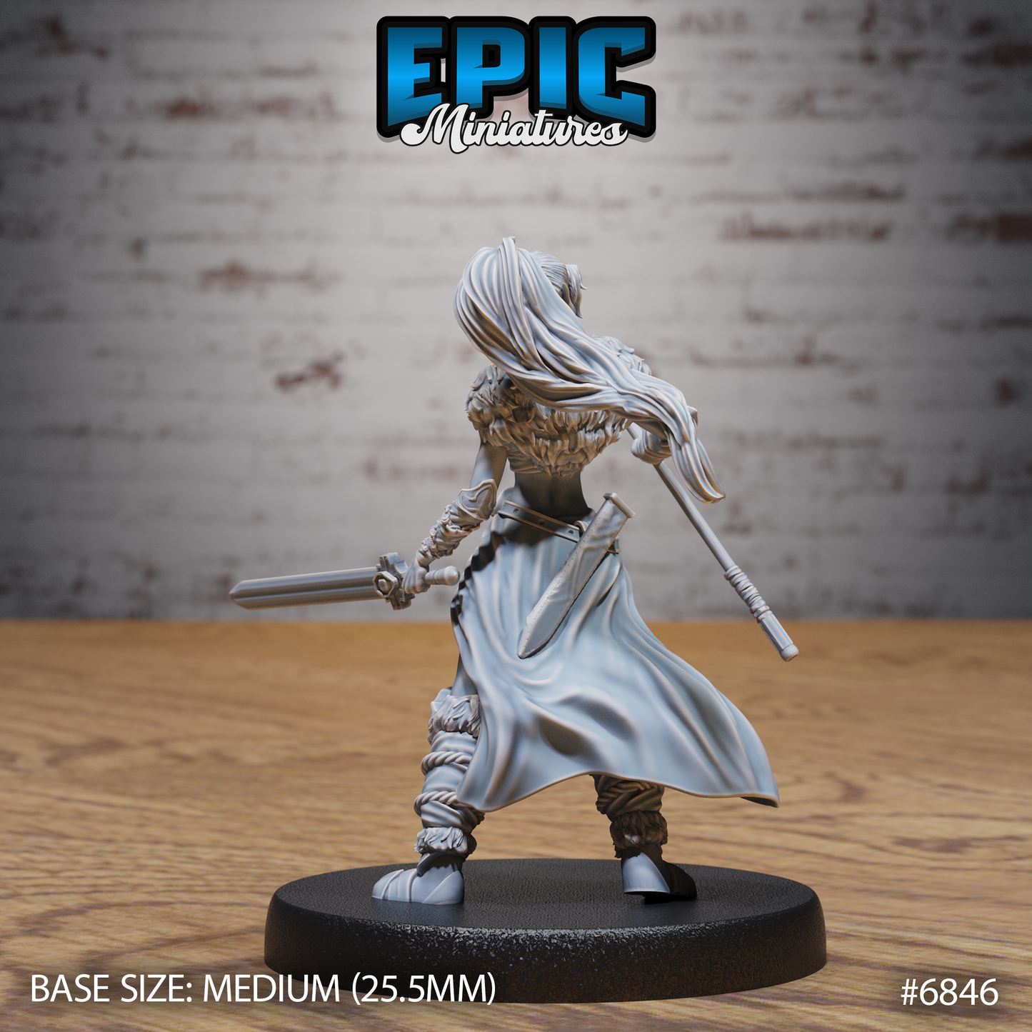Elf Barbarian by Epic Miniatures