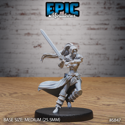Elf Barbarian by Epic Miniatures