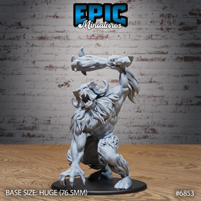Abominable Yeti by Epic Miniatures