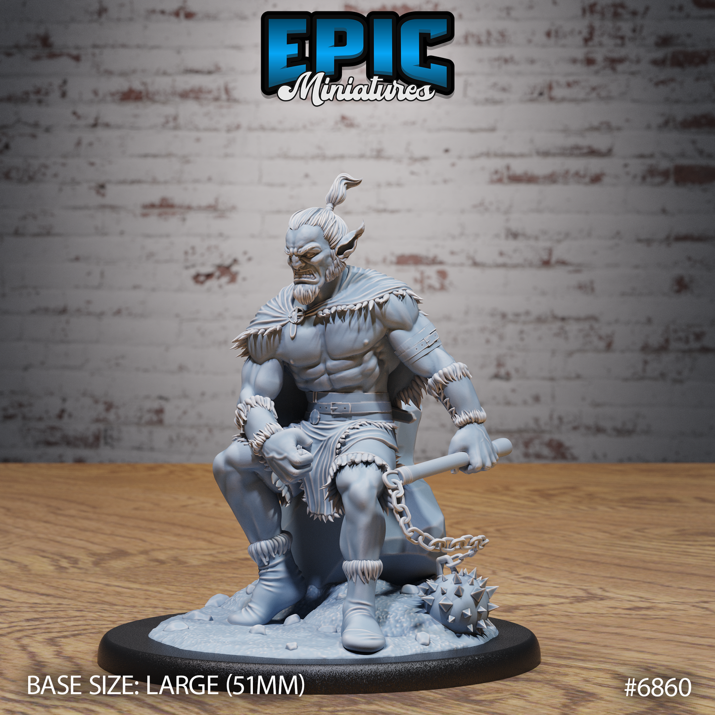 Barbarian Firbolg by Epic Miniatures