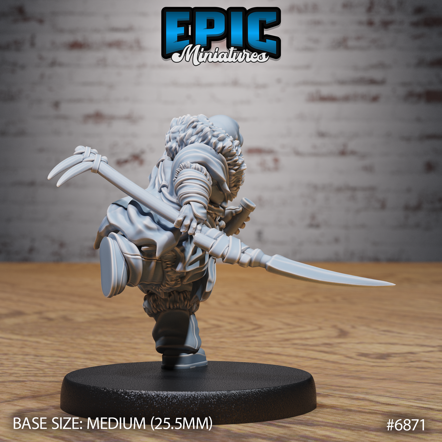Walrus Druid by Epic Miniatures