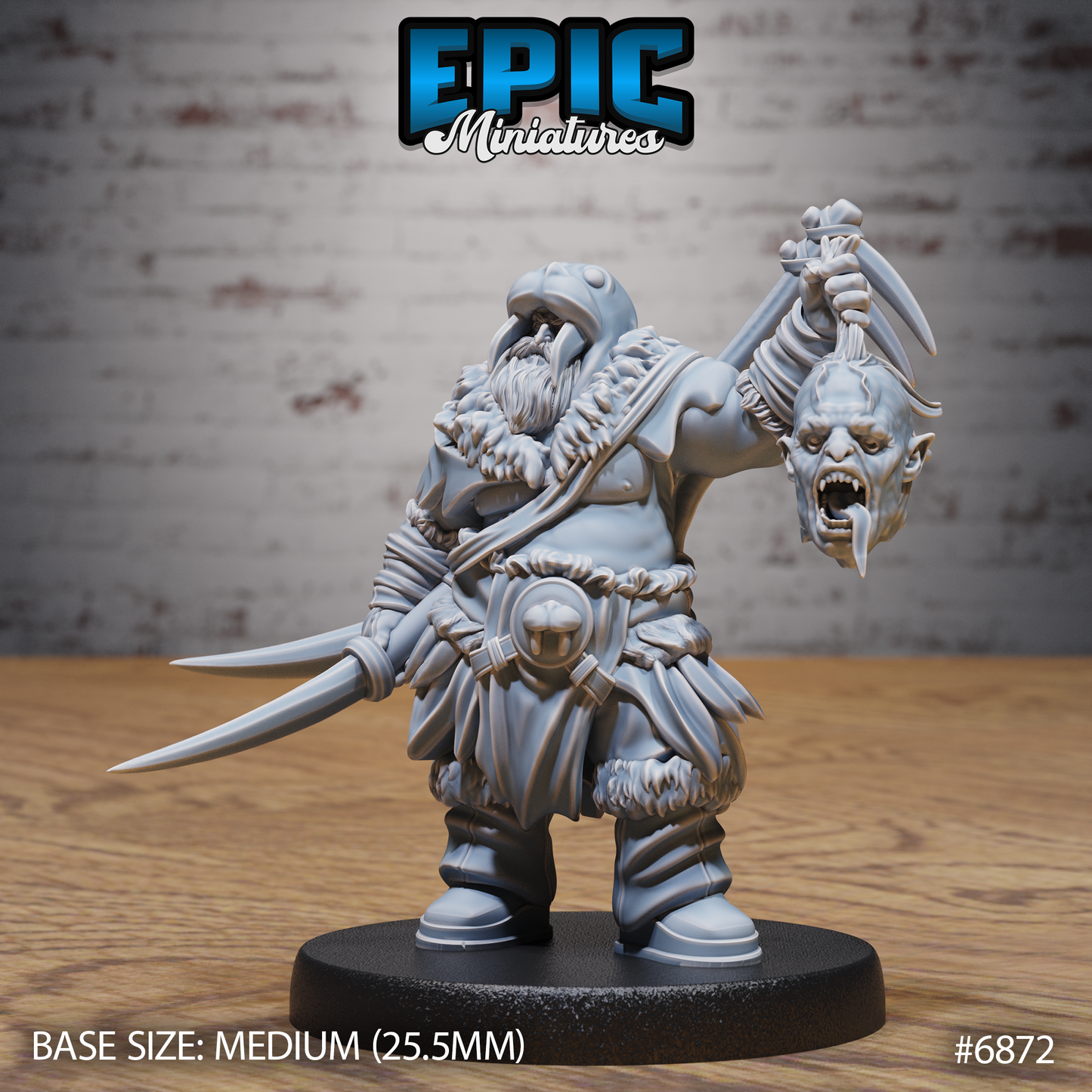 Walrus Druid by Epic Miniatures