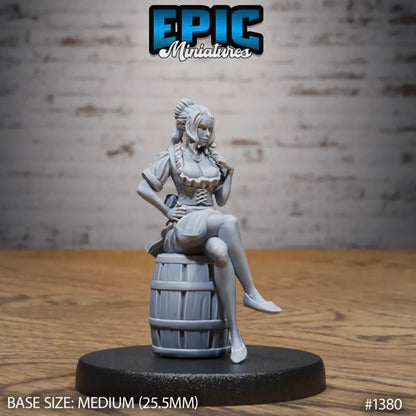 Tavern Waitress by Epic Miniatures
