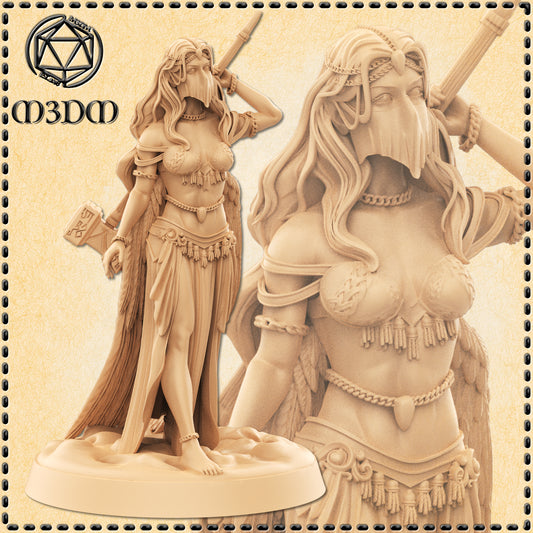 Angelic Belly Dancer Miniature by M3DM
