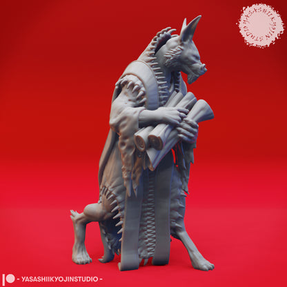 Arcanaloth miniature by Yasashii Kyojin Studio