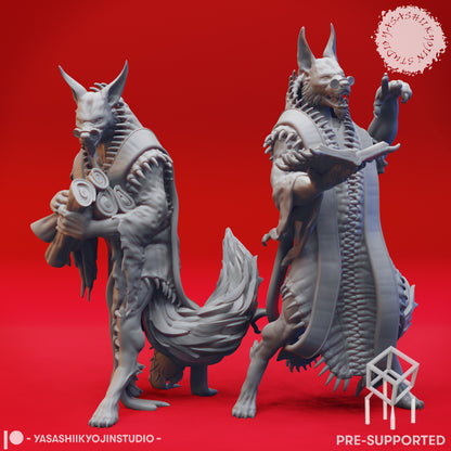 Arcanaloth miniature by Yasashii Kyojin Studio