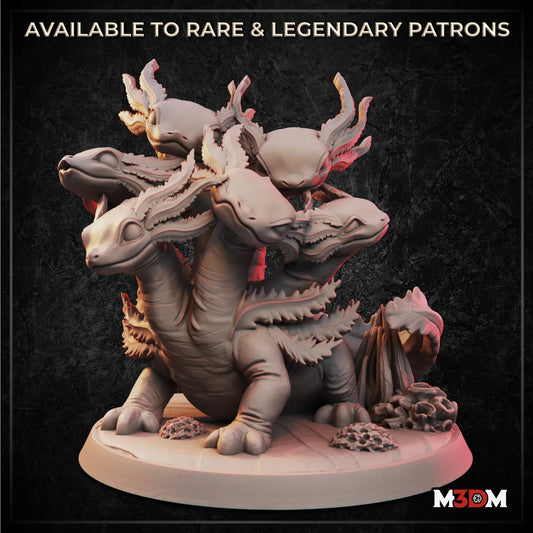 Axolotl Hydra Miniature by M3DM