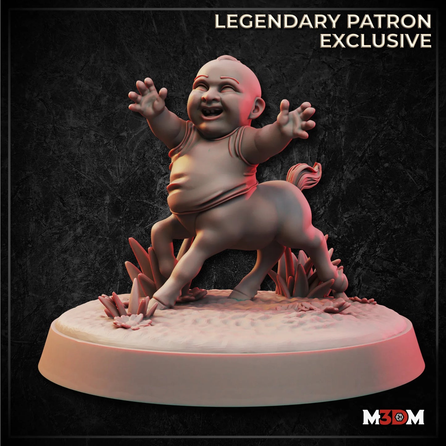Baby Centaur miniature by M3DM