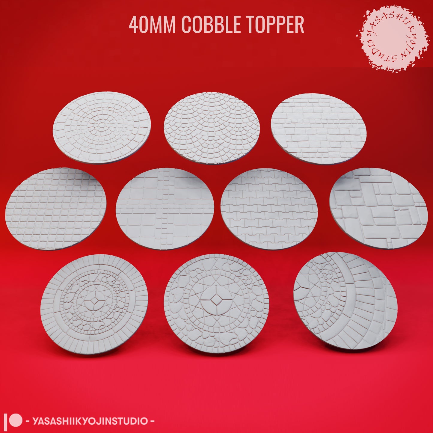 Base Toppers by Yasashii Kyojin Studio