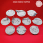 Base Toppers by Yasashii Kyojin Studio