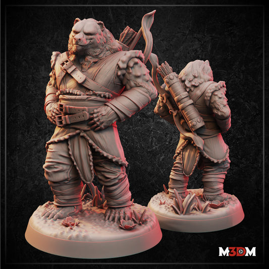 Bearfolk Ranger by M3DM
