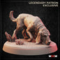 Bloodhound Dog miniature by M3DM