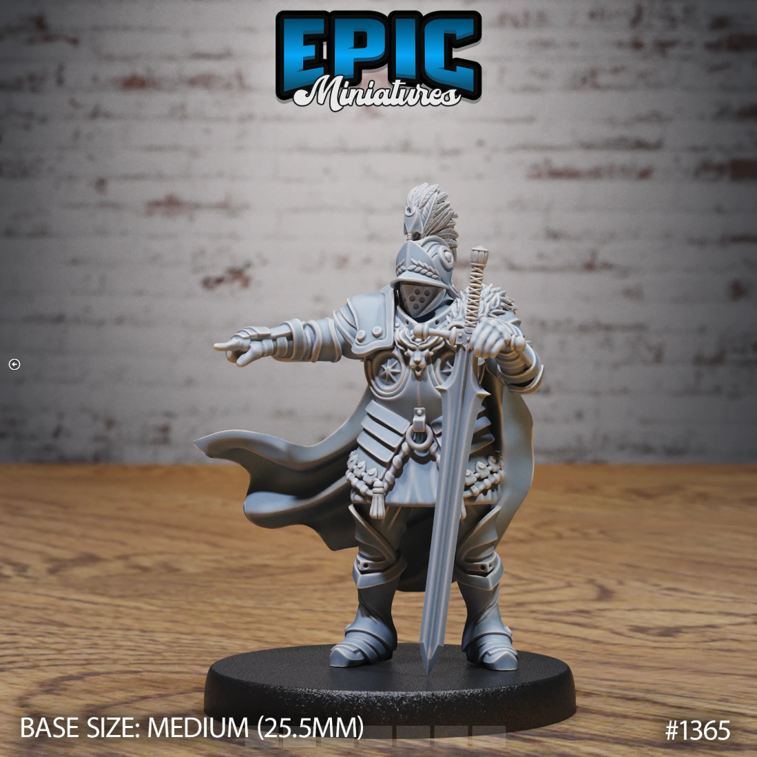 Castle Knight by Epic Miniatures