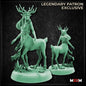 Cherry Blossom Druid Centaur Miniature by M3DM