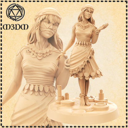Construct Fortune Teller Miniature by M3DM