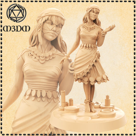 Construct Fortune Teller Miniature by M3DM