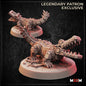 Crocodile Construct miniature by M3DM