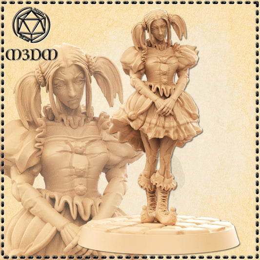 Cursed Clown Doll Miniature by M3DM