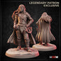 Dark Elf Rogue Assassin miniature by M3DM