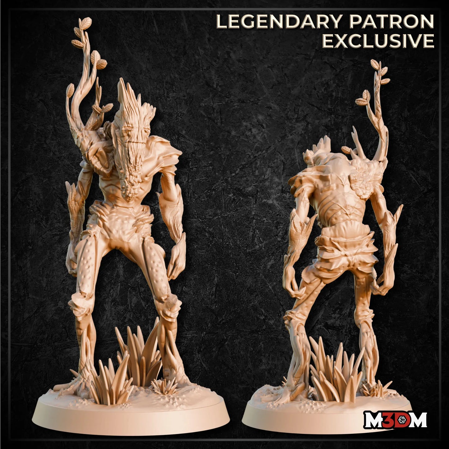Elderly Tree Spriggan Miniature by M3DM