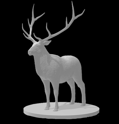 Elk Mount miniature by MZ4250