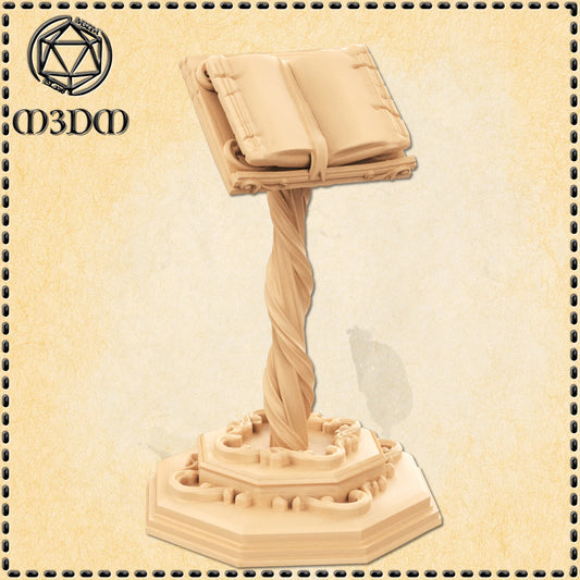 Enchanted Book Pedestal Miniature by M3DM