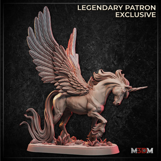 Ethereal Alicorn miniature by M3DM